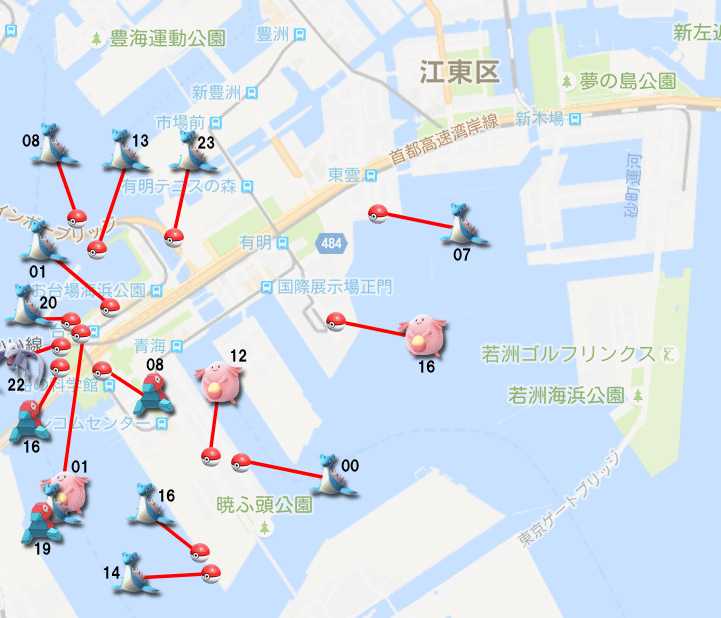 16年09月24日 土 の ポケモンgoレアポケモン出現マップ ポケモンgoレアポケモン出現マップ